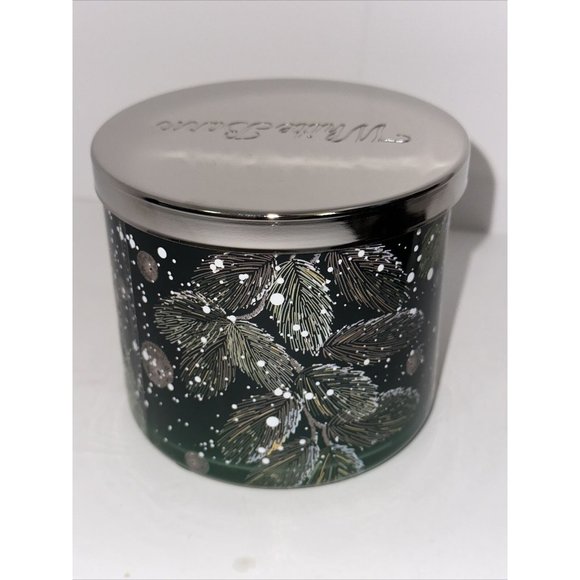 Bath & Body Works Winter Pear Forest White Barn 3 Wick Candle 14.5oz 2023 NEW - Picture 11 of 16